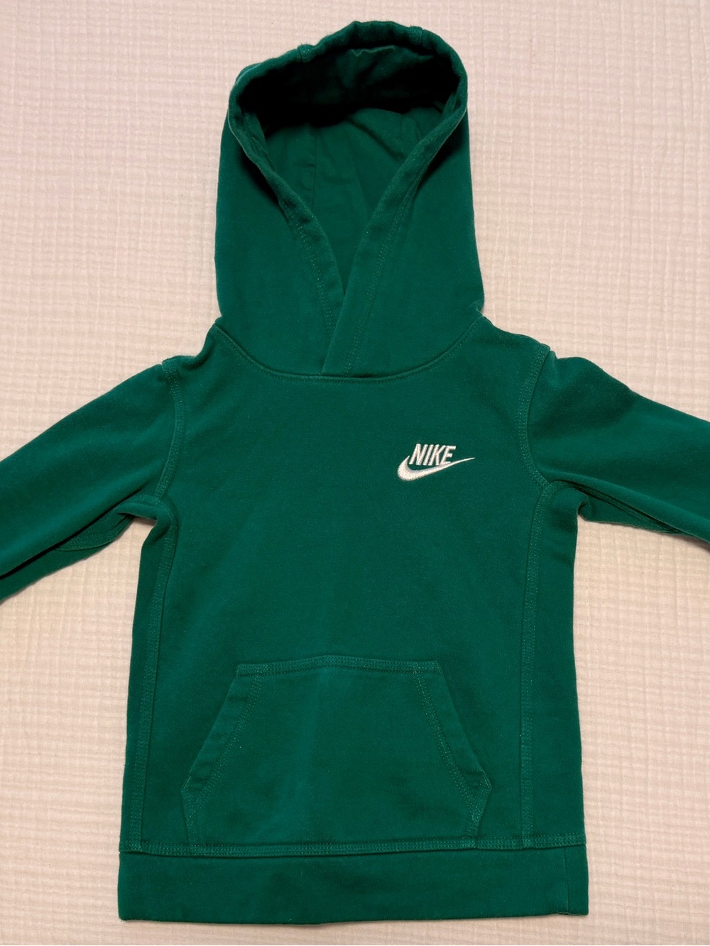 Nike Emerald Green Kids Pullover Hoodie